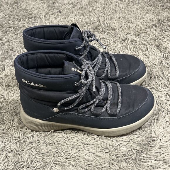 Columbia Slopeside Village Boots Womens 8 Omniheat Waterproof Mid BL0151-010 - Picture 13 of 13